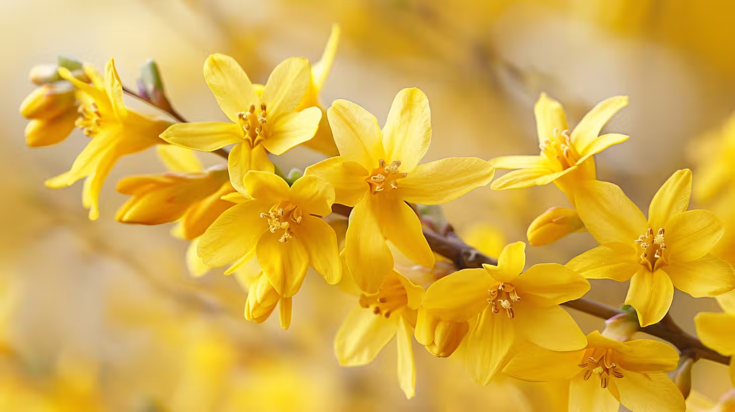 kwiaty forsycji